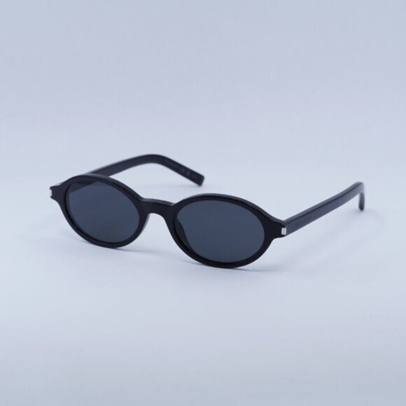Saint Laurent SL751 JEANNE 001 Oval Sunglasses - Black main image 12